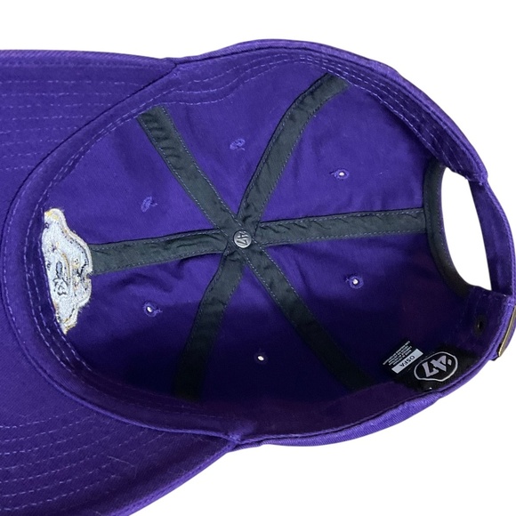 ECU Pirates ’47 Brand Purple Adjustable Baseball Hat East Carolina University - Picture 7 of 11